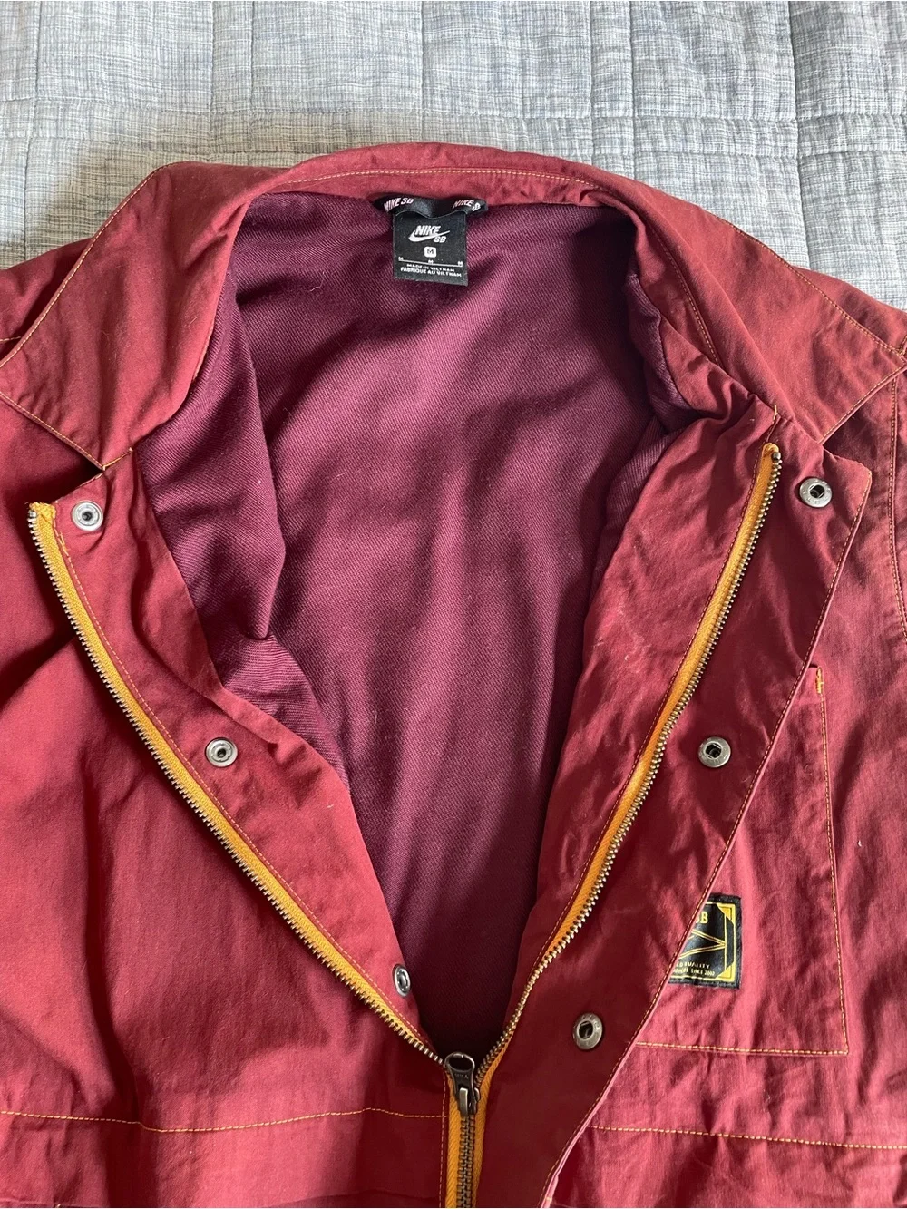 Nike SB Leo Baker - custom dyed Coach Jacket